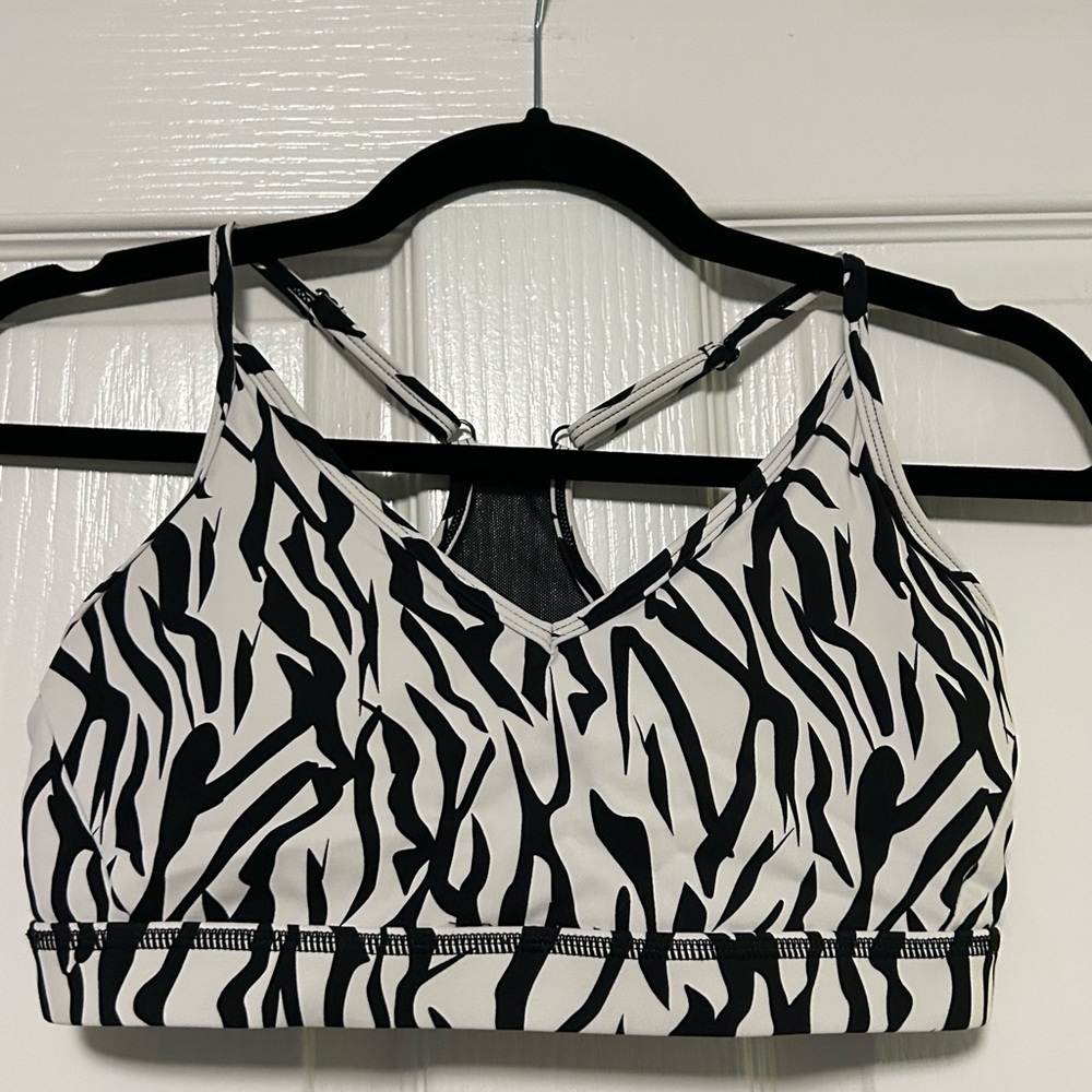 ZYIA Zebra Sports Bra